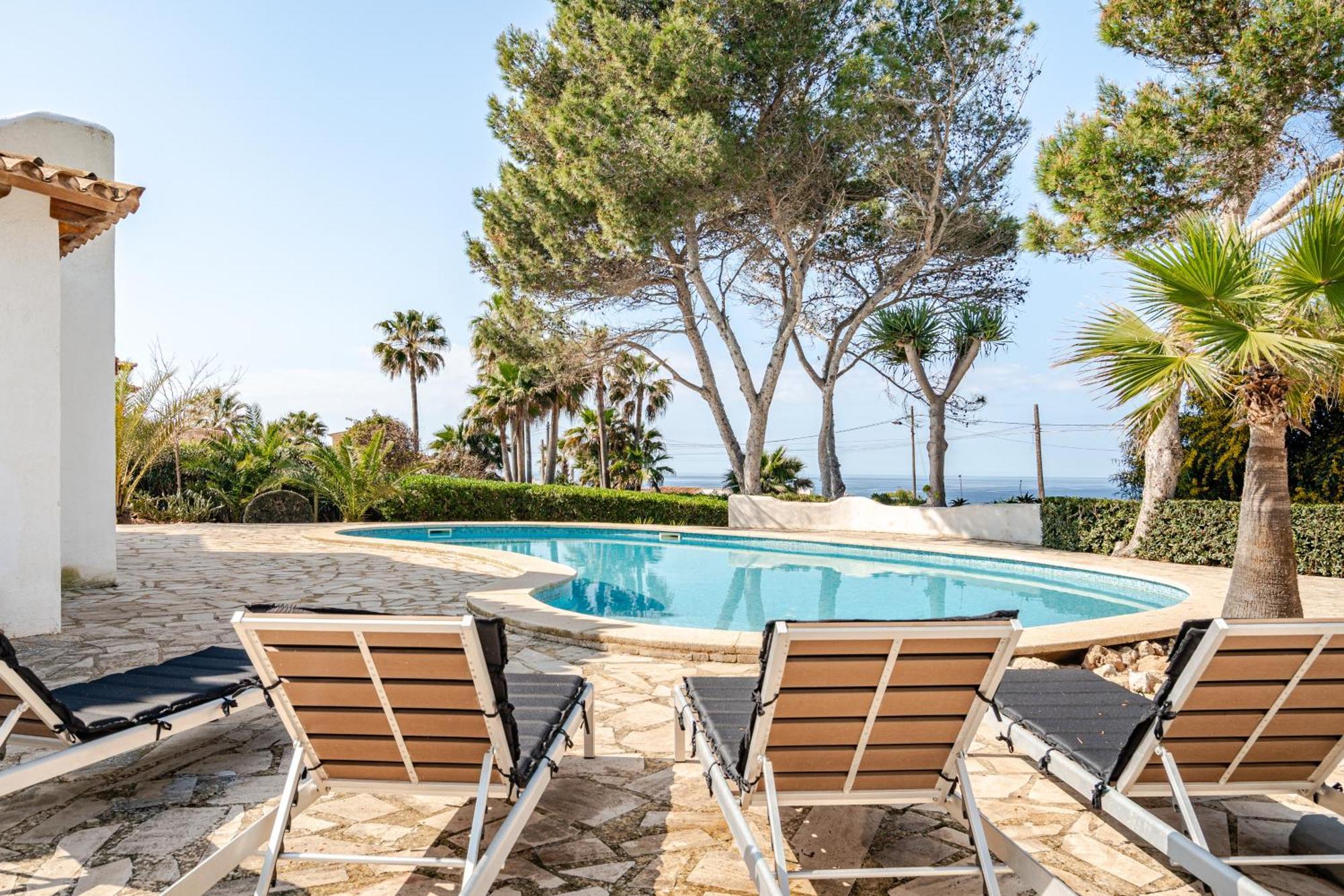 Gigantische Mit Meerblick, Panoramablick & Pool-oase * Cala Pi (Mallorca)